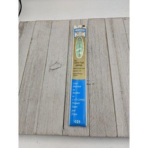 Vintage J&P Coats Dress or Neck Metal Zipper 12" Nile Green 57